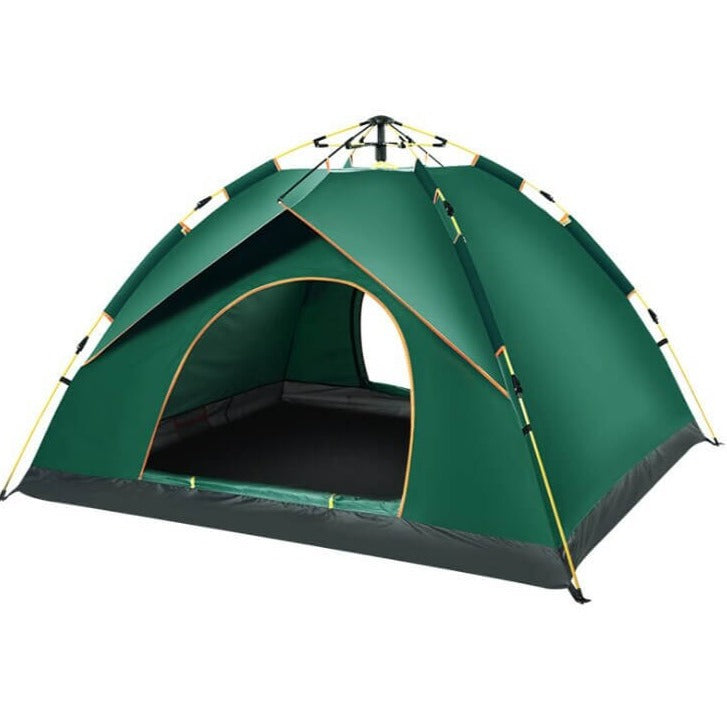 QUICKPITCH - Automatic Pop-Up Tent PU 2000mm for 2-4 People, Outdoor Camping Tent with Fast Setup